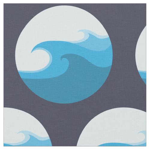 Rolling Waves Fabric