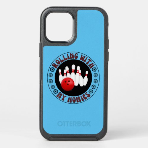 Rolling with my Homies Gifts for Bowling bowlers OtterBox Symmetry iPhone 12 Pro Case