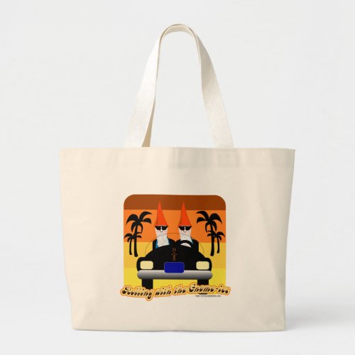 Rolling with the Gnom_ies Large Tote Bag