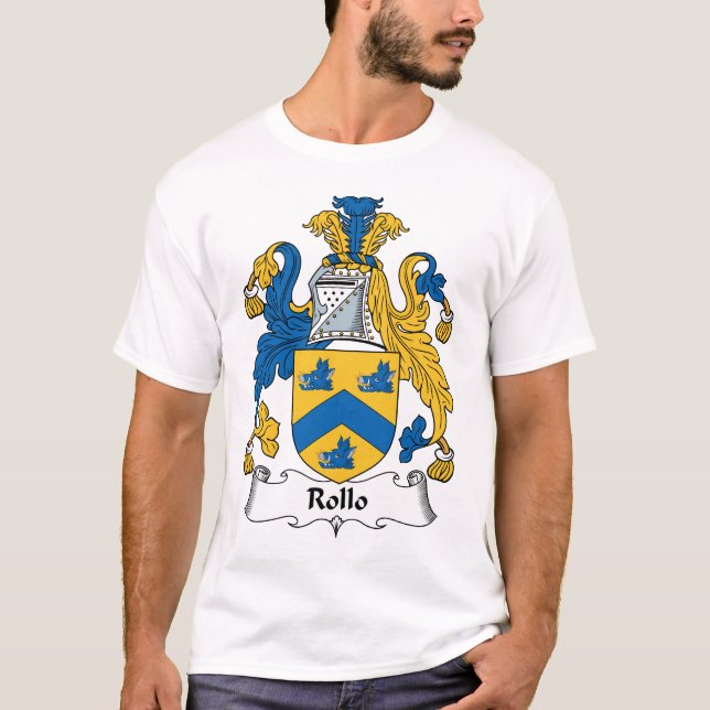 Rollo Family Crest T-Shirt (Front)