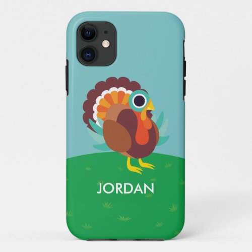 Rollo the Turkey iPhone 11 Case