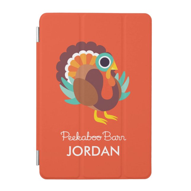 Rollo the Turkey iPad Mini Cover (Front)