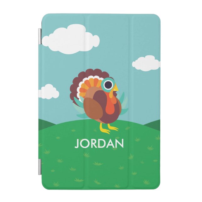 Rollo the Turkey iPad Mini Cover (Front)