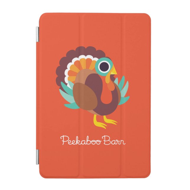 Rollo the Turkey iPad Mini Cover (Front)