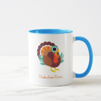 Rollo The Turkey Mug by peekaboobarn at Zazzle