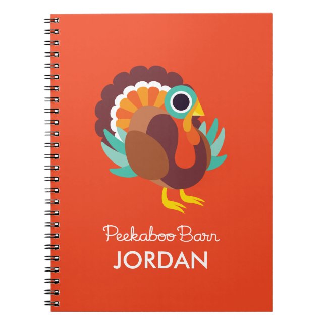 Rollo the Turkey Notebook (Front)
