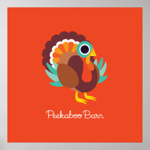 Rollo the Turkey Poster