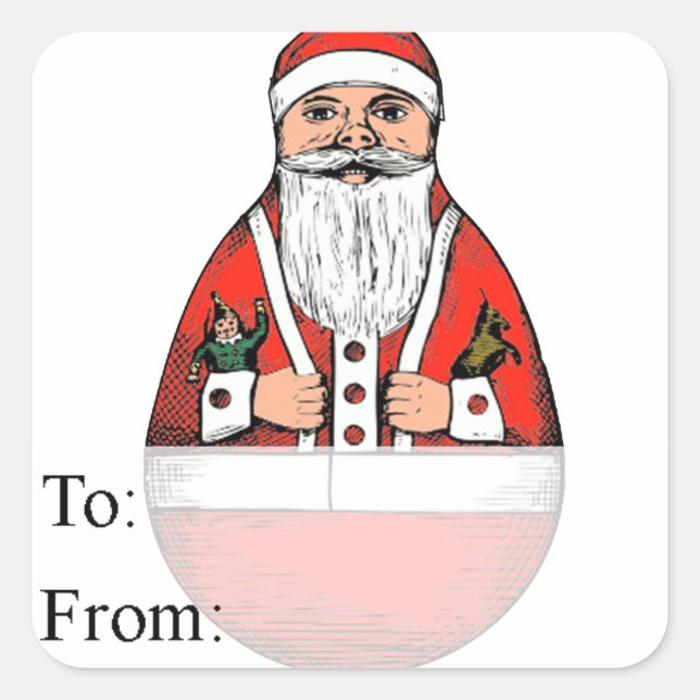 Rolly Poley Vintage Gift Tag (Front)