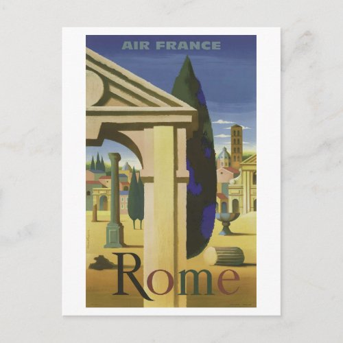 Rom Vintage Reise Postcard