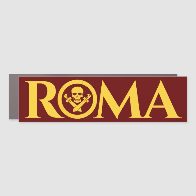 ROMA ANTICA CAR MAGNET (Front)