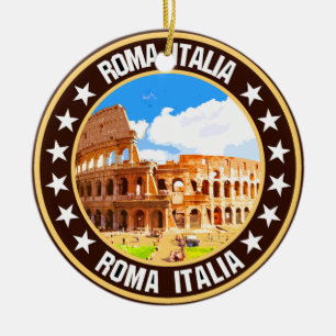 Roma                                               ceramic ornament