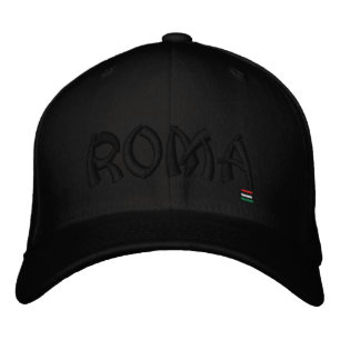 ROMA, EMBROIDERED BASEBALL CAP