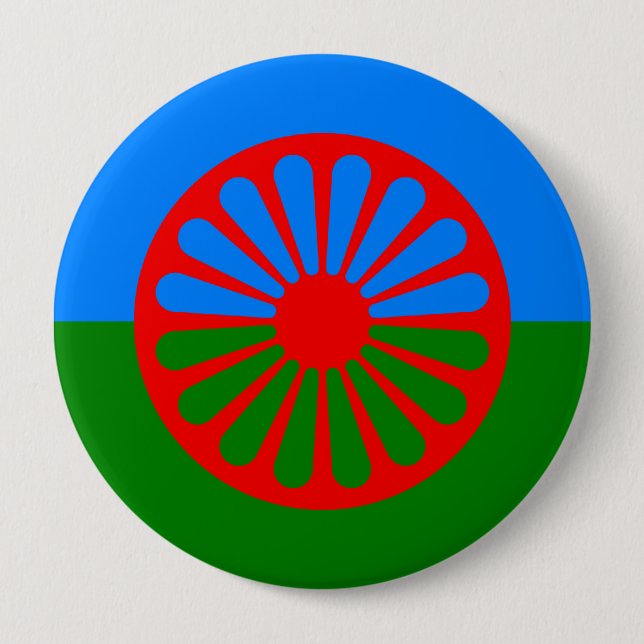 Roma, India Button (Front)