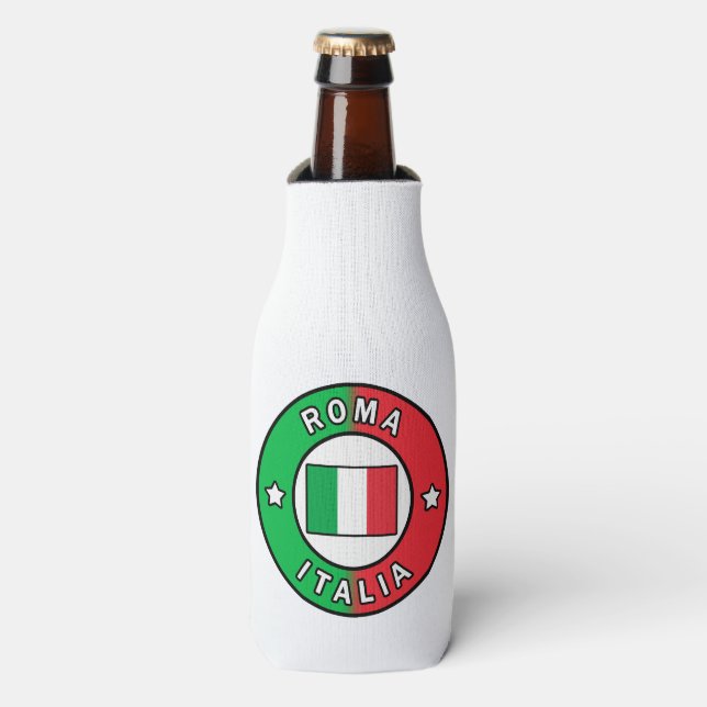 Roma Italia Bottle Cooler (Bottle Front)