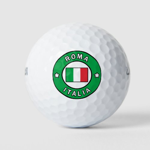 Roma Italia Golf Balls
