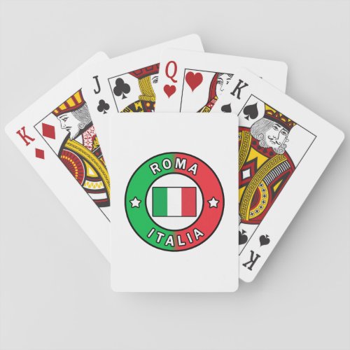 Roma Italia Poker Cards
