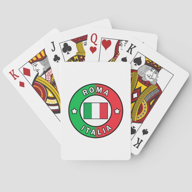 Roma Italia Poker Cards (Back)