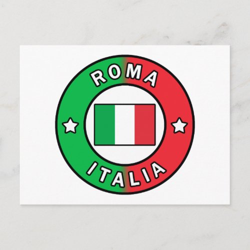Roma Italia Postcard