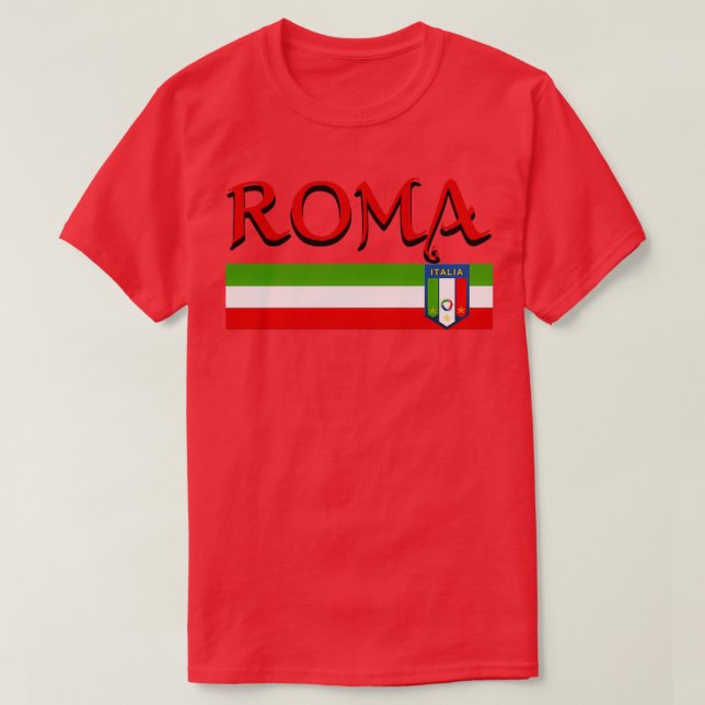 Roma italian city T-Shirt (Design Front)
