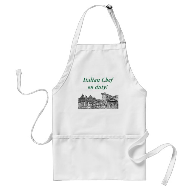 Roma, Rome... travel souvenir gifts Adult Apron (Front)
