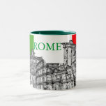 Roma, Rome... Travel Souvenir Gifts Two-tone Coffee Mug at Zazzle