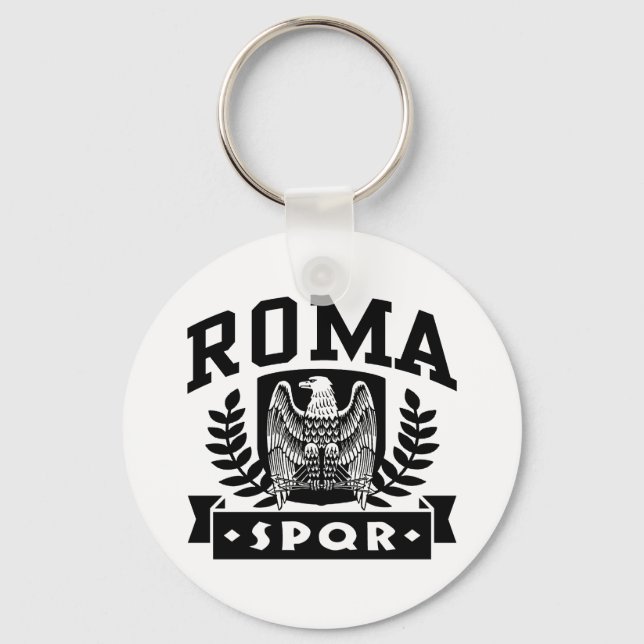 Roma SPQR Keychain (Front)