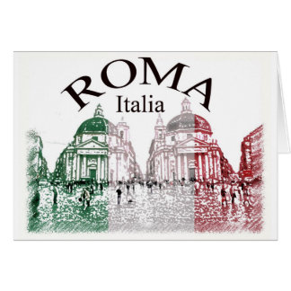 Roma Stamped Cards