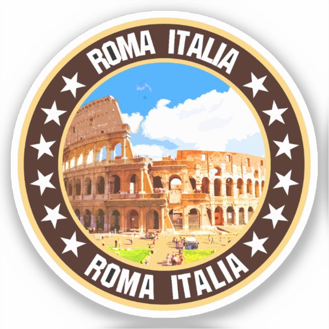 Roma                                               sticker (Front)