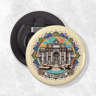 Roma Whispering Fountain Bottle Opener