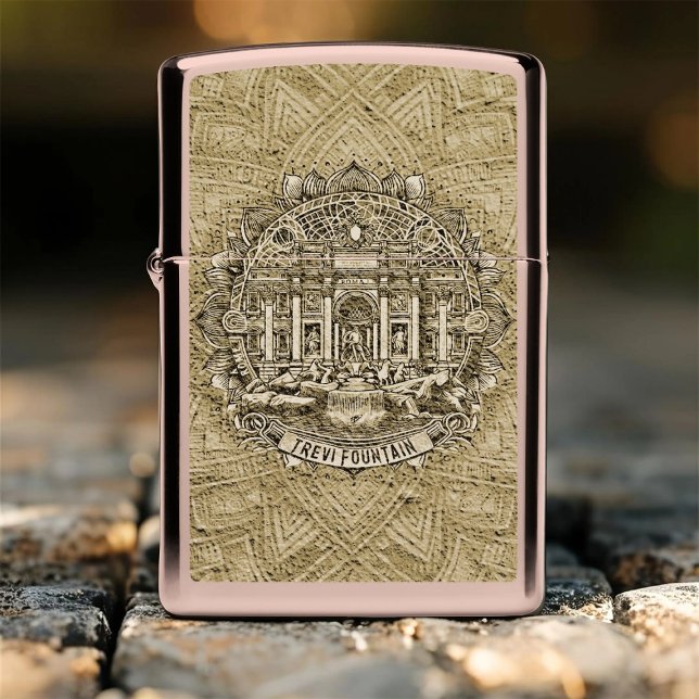 Roma Whispering Fountain Zippo Lighter (Creator Uploaded)