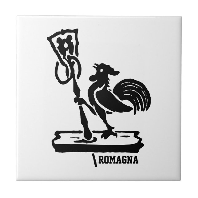 Romagna Ceramic Tile (Front)