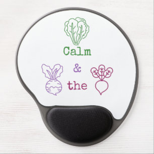Romaine Calm & Turnip the Beet Gel Mouse Pad