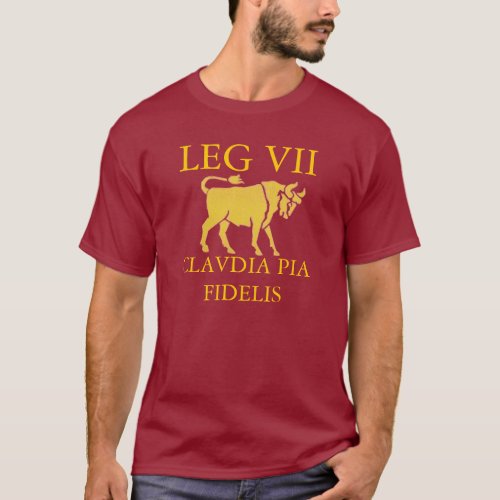 Roman 7th Legion Claudia T_Shirt