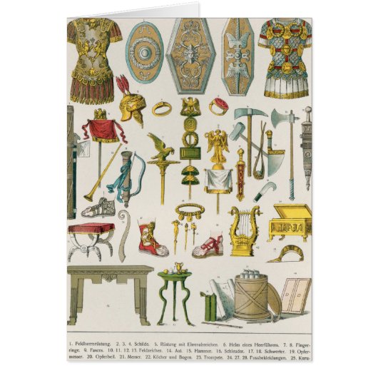 Roman Accessories Cards (Front)