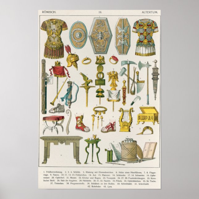 Roman Accessories Poster (Front)