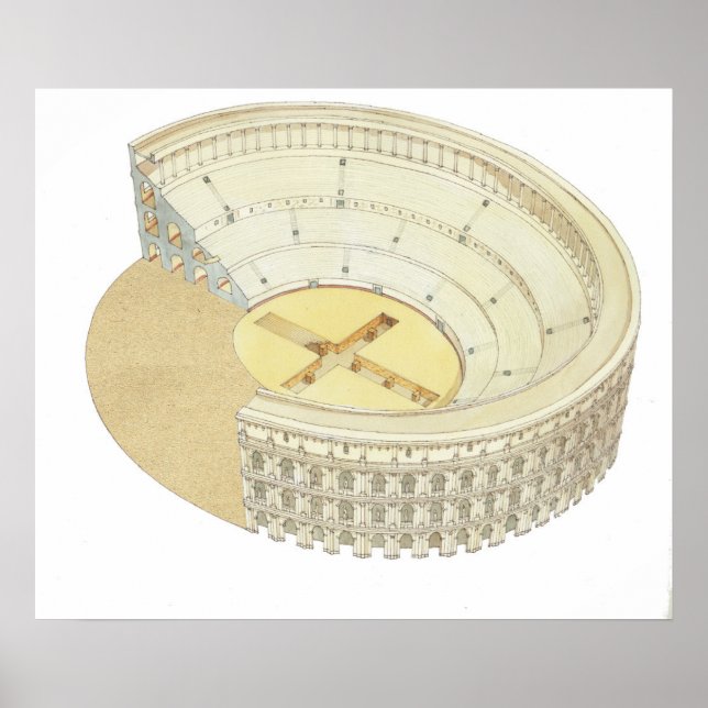 Roman amphitheater poster (Front)