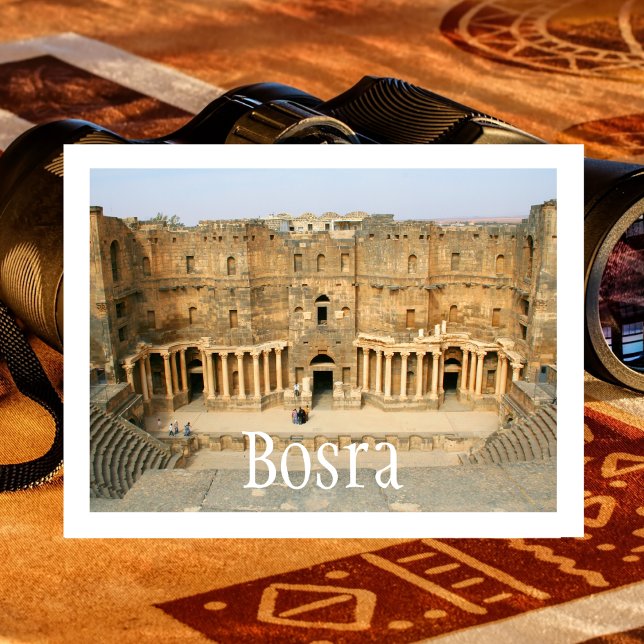 Roman Amphitheatre, Bosra, Syria Postcard (Creator Uploaded)
