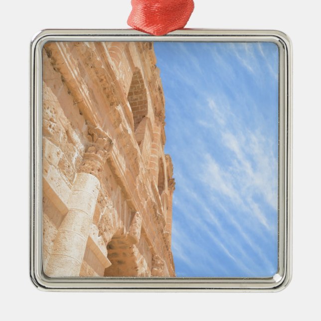 Roman Ampitheatre Metal Ornament (Front)