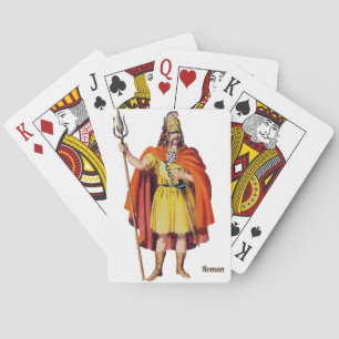 ROMAN Ancient Briton COSTUME ~ BC 54~Personalized  Poker Cards
