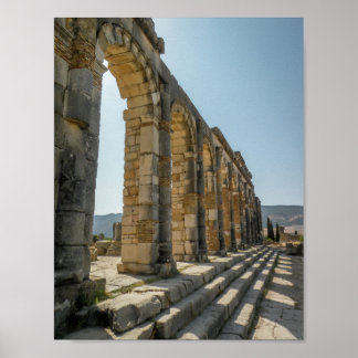 Roman Arches of Volubilis - Poster