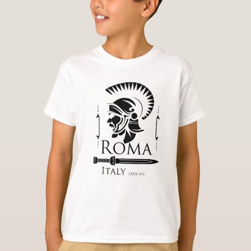 Roman Army _ Legionary with Gladio T_Shirt