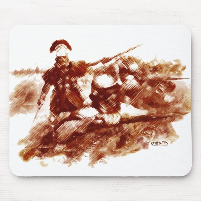 Roman army mouse pad (Front)