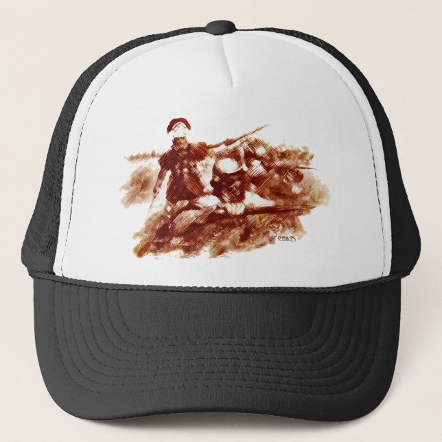 Roman army trucker hat (Front)