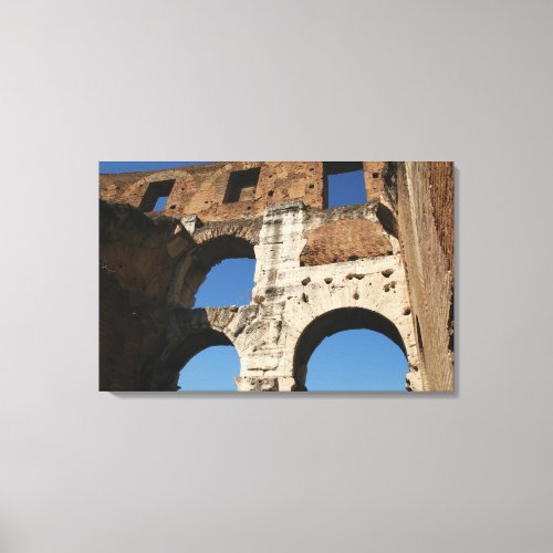 Roman Art The Colosseum or Flavian 4 Canvas Print