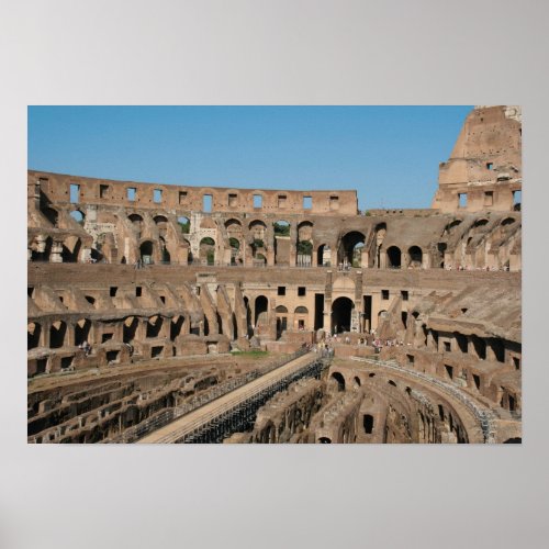 Roman Art The Colosseum or Flavian 5 Poster