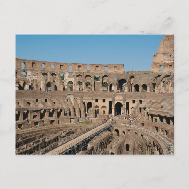 Roman Art. The Colosseum or Flavian 6 Postcard (Front)