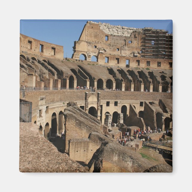 Roman Art. The Colosseum or Flavian Magnet (Front)