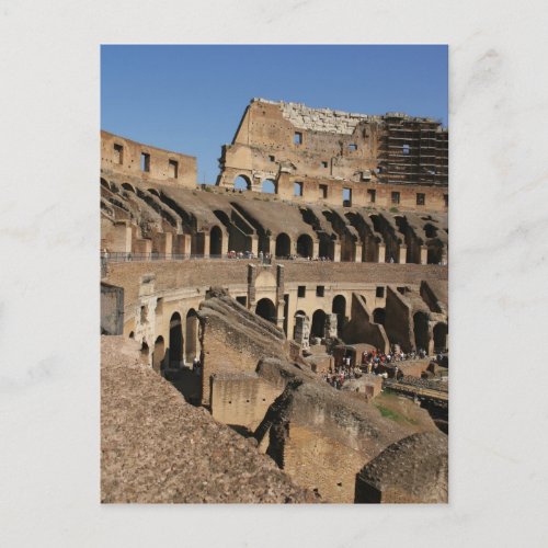 Roman Art The Colosseum or Flavian Postcard