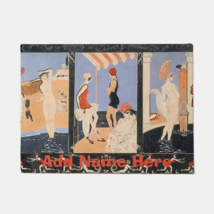 Roman Bath Floor Mat