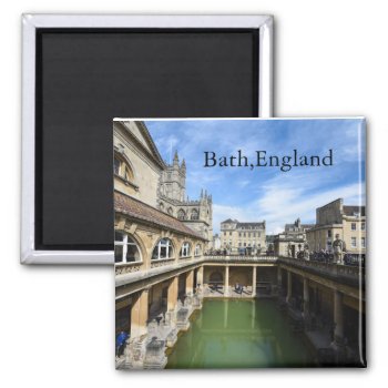 Roman Baths In Bath England Magnet by bbourdages at Zazzle